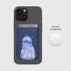 Картхолдер Magsafe магнитный Zero Two Senpai - фото 2