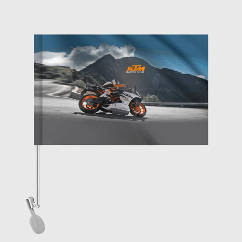 Флаг для автомобиля KTM Racing team - фото 2