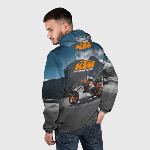 Мужская ветровка 3D KTM Racing team - фото 4