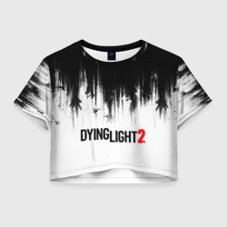 Женская футболка Crop-top 3D Dying Light 2