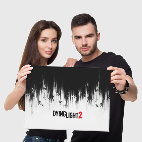 Холст прямоугольный Dying Light 2, цвет 3D печать - фото 5