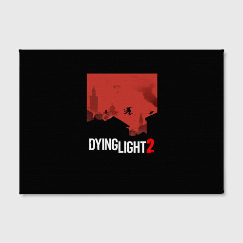 Холст прямоугольный Dying Light 2, цвет 3D печать - фото 2