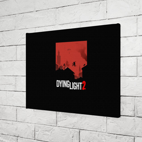 Холст прямоугольный Dying Light 2, цвет 3D печать - фото 3