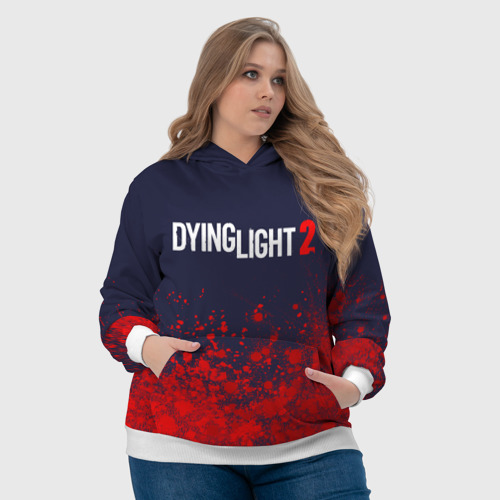 Женская толстовка 3D Dying light 2 Даинг лайт, цвет 3D печать - фото 6