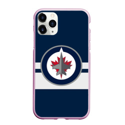 Чехол для iPhone 11 Pro Max матовый Виннипег Джетс НХЛ