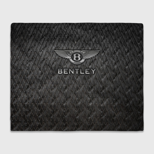 Плед 3D Bentley, цвет 3D (велсофт)