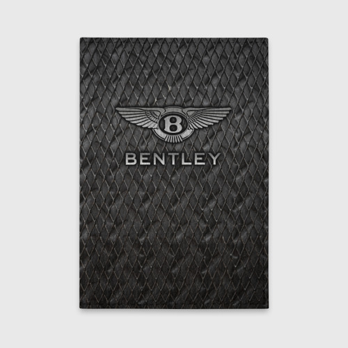 Обложка для автодокументов Bentley, цвет черный