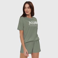 Женская пижама с шортиками хлопок JoJo Bizarre Adventure - фото 2