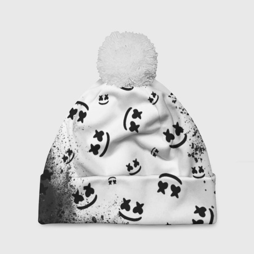 Шапка c помпоном MARSHMELLO / МАРШМЕЛЛОУ купить недорого в онлайн магазине,  заказать на сайте подарок из коллекции «Marshmello»