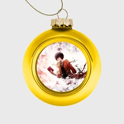 Ёлочный шар стеклянный/пластиковый Дазай