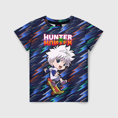 Детская футболка 3D Киллуа Hunter x Hunter, цвет 3D печать