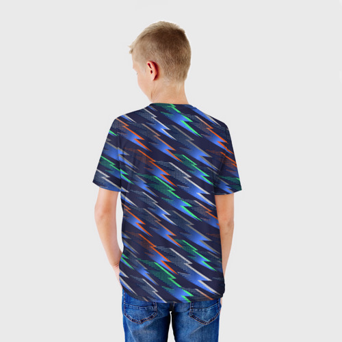 Детская футболка 3D Киллуа Hunter x Hunter, цвет 3D печать - фото 4