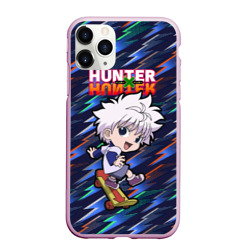 Чехол для iPhone 11 Pro Max матовый Киллуа Hunter x Hunter