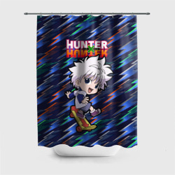 Штора 3D для ванной Киллуа Hunter x Hunter