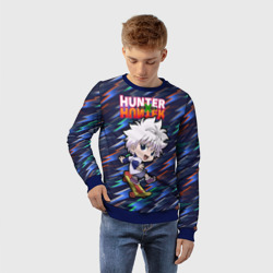 Детский свитшот 3D Киллуа Hunter x Hunter - фото 2