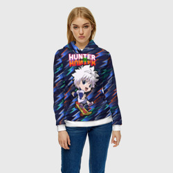 Женская толстовка 3D Киллуа Hunter x Hunter - фото 2