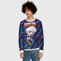 Мужской свитшот 3D Киллуа Hunter x Hunter - фото 2