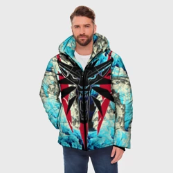 Мужская зимняя куртка 3D Ведьмак - фото 2