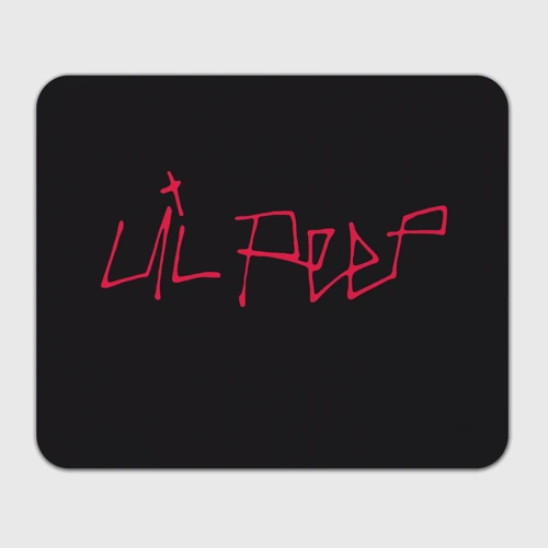 Прямоугольный коврик для мышки Lil Peep