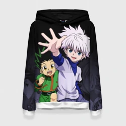 Женская толстовка 3D Охотник Hunter Киллуа Золдик