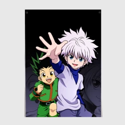 Постер Охотник Hunter Киллуа Золдик