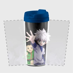 Термокружка-непроливайка Охотник Hunter Киллуа Золдик - фото 2