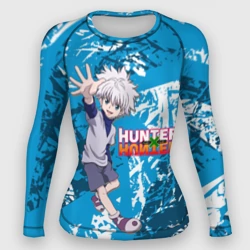 Женский рашгард 3D Киллуа  Hunter x  Hunter