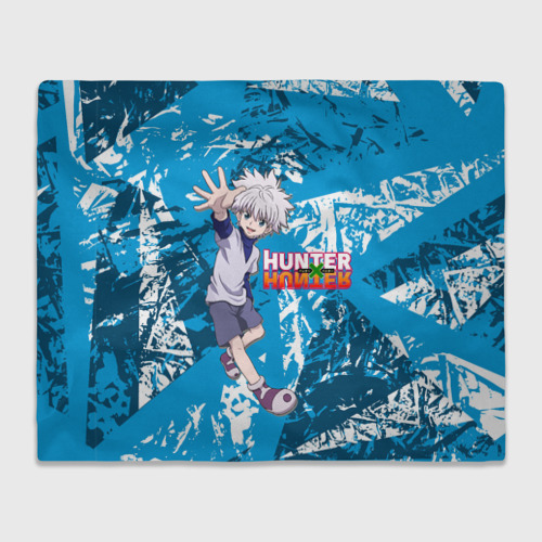 Плед 3D Киллуа Hunter x Hunter, цвет 3D (велсофт)