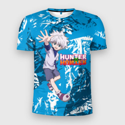 Мужская футболка 3D Slim Киллуа Hunter x Hunter