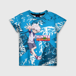 Детская футболка 3D Киллуа Hunter x Hunter