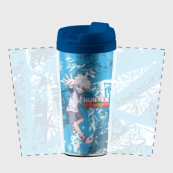 Термокружка-непроливайка Киллуа  Hunter x  Hunter - фото 2