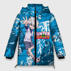 Женская зимняя куртка Oversize Киллуа Hunter x Hunter