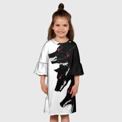 Детское платье 3D Волки - фото 2