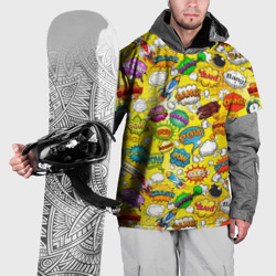 Накидка на куртку 3D Pop art