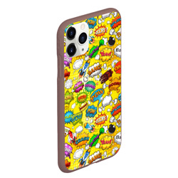 Чехол для iPhone 11 Pro Max матовый Pop art - фото 2