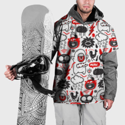 Накидка на куртку 3D Pop art