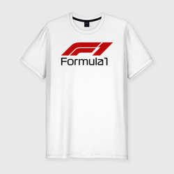 Мужская футболка хлопок Slim Формула 1