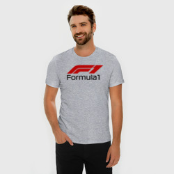 Мужская футболка хлопок Slim Формула 1 - фото 2
