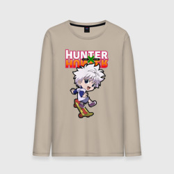 Мужской лонгслив хлопок Киллуа Hunter   x Hunter