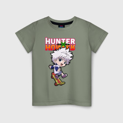 Детская футболка хлопок Киллуа Hunter   x Hunter