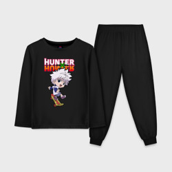 Детская пижама с лонгсливом хлопок Киллуа Hunter   x Hunter