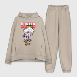 Женский костюм хлопок Oversize Киллуа Hunter   x Hunter