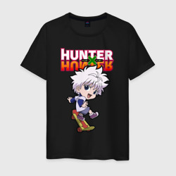Мужская футболка хлопок Киллуа Hunter   x Hunter