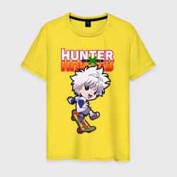 Мужская футболка хлопок Киллуа Hunter   x Hunter