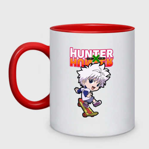 Кружка двухцветная Киллуа Hunter   x Hunter