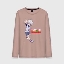 Мужской лонгслив хлопок Киллуа Hunter x   Hunter