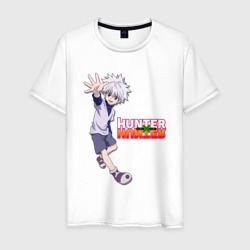 Киллуа Hunter x   Hunter – Мужская футболка хлопок с принтом купить со скидкой в -20%