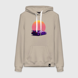 Женская толстовка хлопок Retrowave
