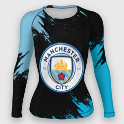 Женский рашгард 3D Manchester city