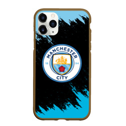 Чехол для iPhone 11 Pro матовый Manchester city